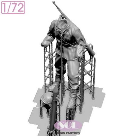WWII German Field Artillery Loader 2 (1:72)