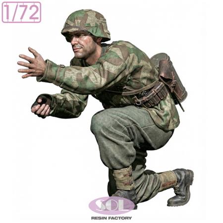WWII German Field Artillery Crew (1:72)