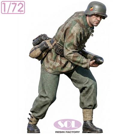 WWII German Field Artillery Crew (1:72)