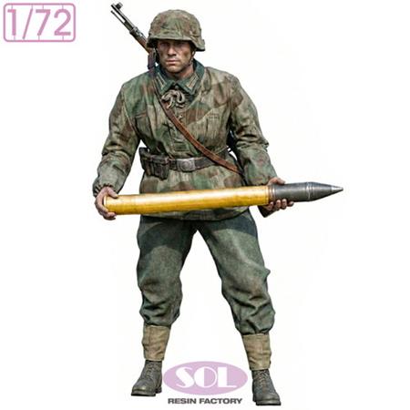 WWII German Field Artillery Crew (1:72)