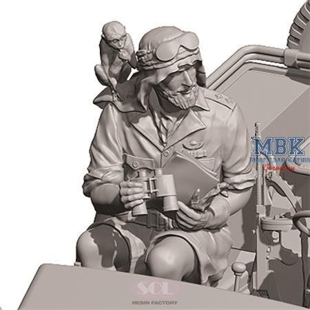 WWII British SAS 1/4 Ton Patrol Car Raider2 (1:35)