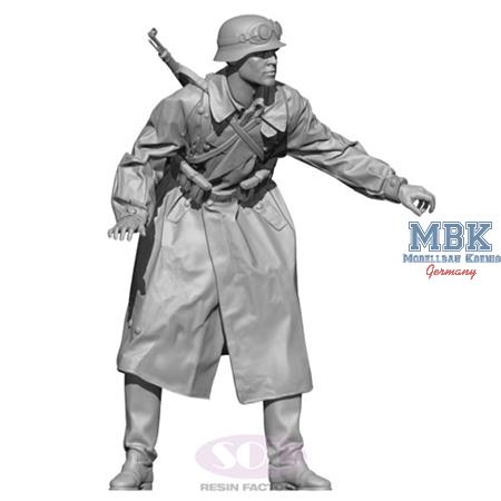 Motorcycle Trooper for WWII German R75 3D (1:35)