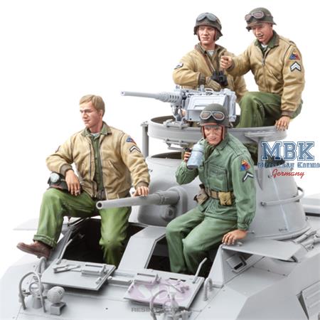 WWII U.S.Army M8 Crew (1:16)