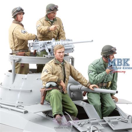 WWII U.S.Army M8 Crew (1:16)