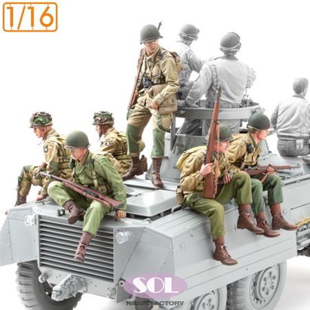 WWII U.S.Army M8 Riders Set (1:16)
