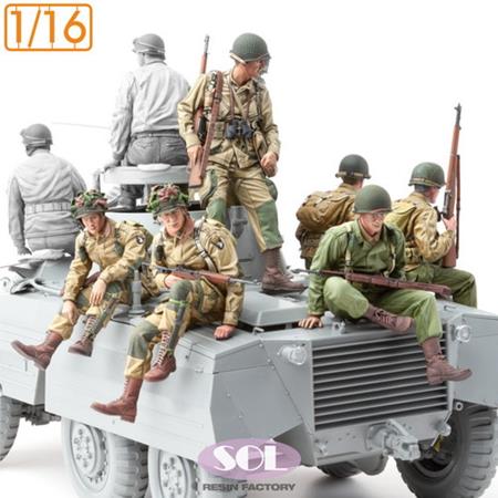 WWII U.S.Army M8 Riders Set (1:16)