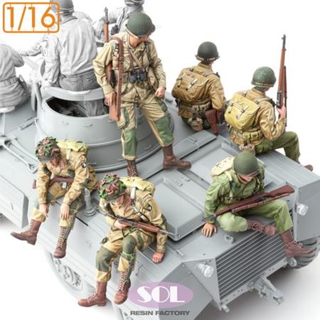 WWII U.S.Army M8 Riders Set (1:16)