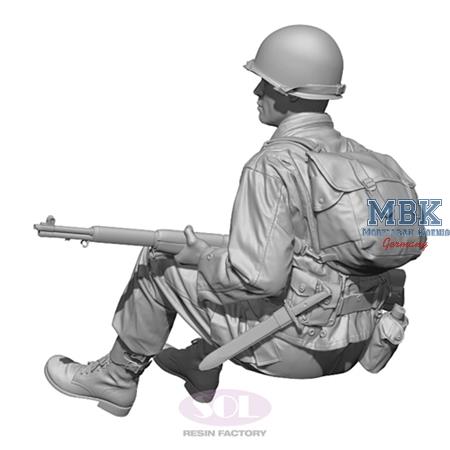 WWII U.S. Army Rifleman 1 (3D-print) (1:35)