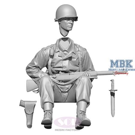 WWII U.S. Army Rifleman 1 (3D-print) (1:35)