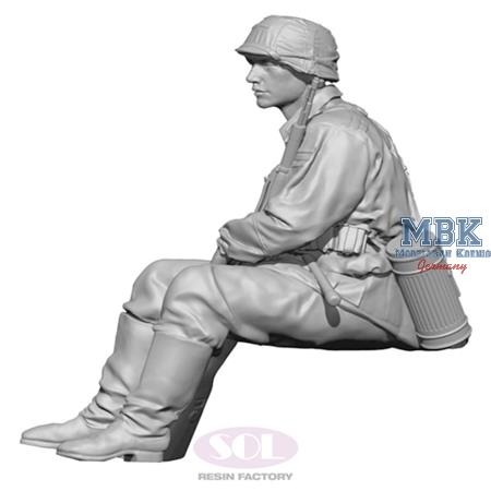 WWII German SS Infantry 2 (3D-print) (1:35)