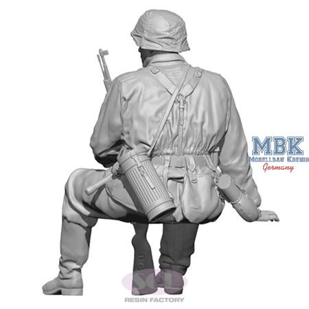 WWII German SS Infantry 2 (3D-print) (1:35)