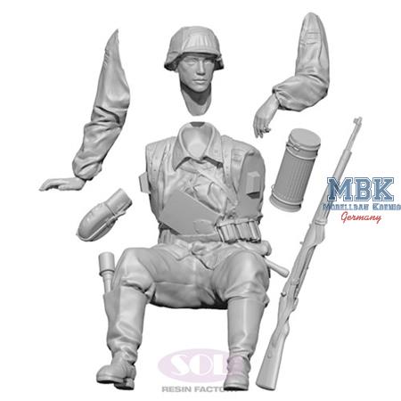 WWII German SS Infantry 2 (3D-print) (1:35)