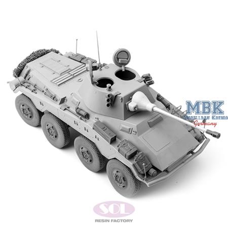 Upgrade Parts set for German Sd.kfz. 234/2 (1:16)