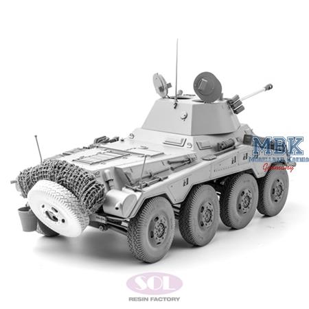 Upgrade Parts set for German Sd.kfz. 234/2 (1:16)