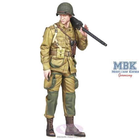 WWII U.S.Army Airborne with Cal.30  (1:16)