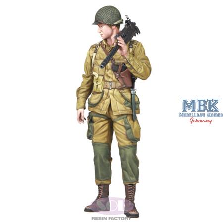 WWII U.S.Army Airborne with Cal.30  (1:16)