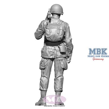 WWII U.S.Army Airborne with Cal.30  (1:16)