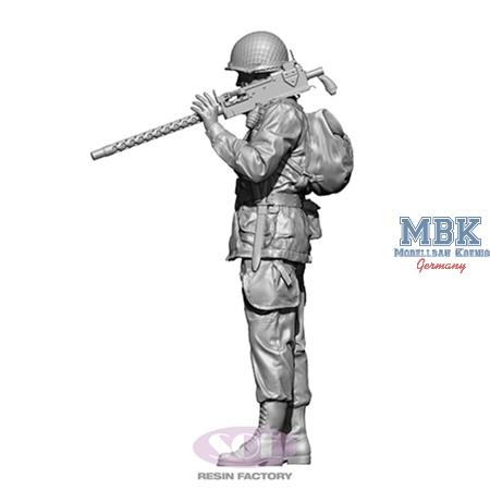 WWII U.S.Army Airborne with Cal.30  (1:16)