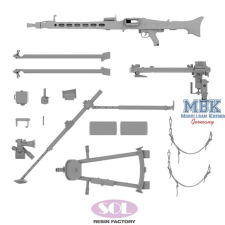 MG42 on MG-Lafette (1:16)