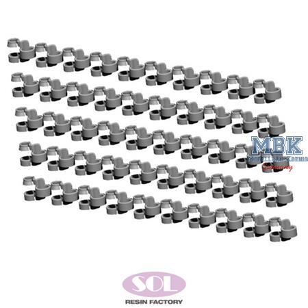 Cal 50 Browning spent links (50ea) (1:16)