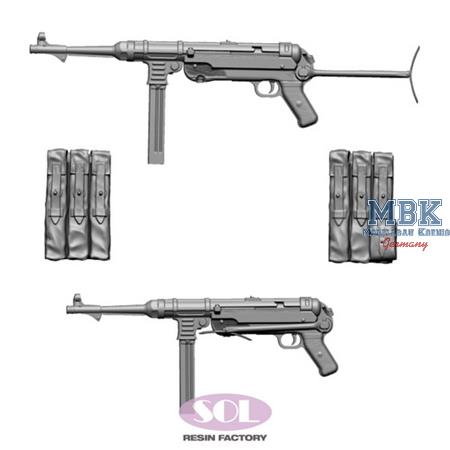 WWII German MP40 (1:16)