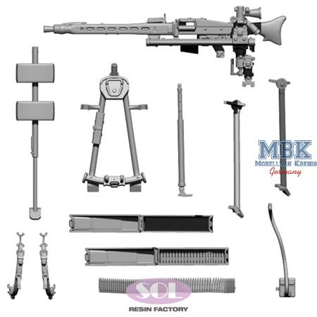 MG32 on MG-Lafette (3D Printed Kit)