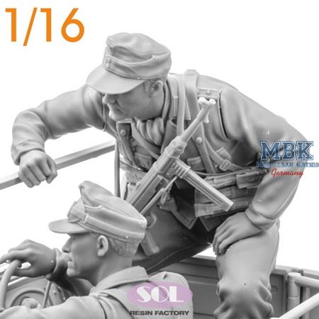 Kübelwagen Rider (3D Printed) (1:16)