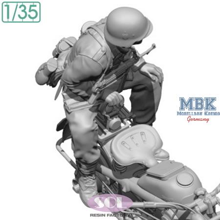 Rider2 for WWII German KS750 (3D Printed)