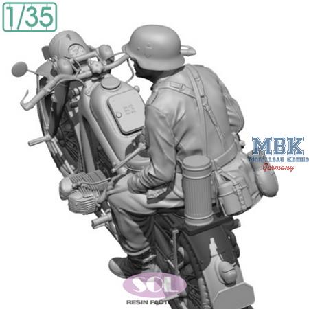 Rider2 for WWII German KS750 (3D Printed)