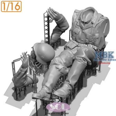 Officer f.WWII German KS750 w/side car (3D Print.)