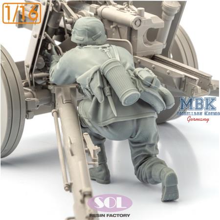 WWII German Field Artillery Gunner (3D Printed)