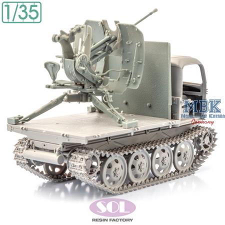 Gebirgs-Flak38 auf RSO conversion kit (3D Printed)