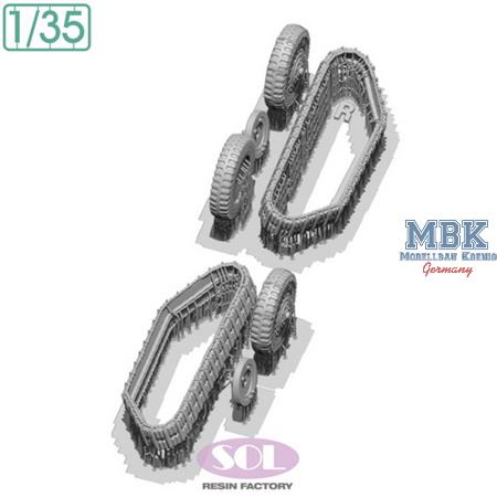 M3A1 Wheels & Track with chain (for Dragon)