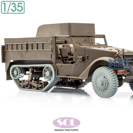 M3A1 Wheels & Track (for Tamiya)