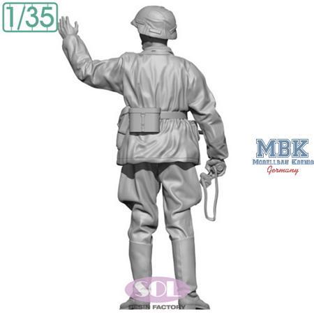 WWII German Field Artillery Commander (3D Printed)
