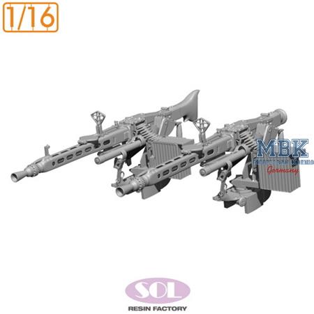 MG3 Machine Gun Vehicle-mounted Variant (2Pcs)