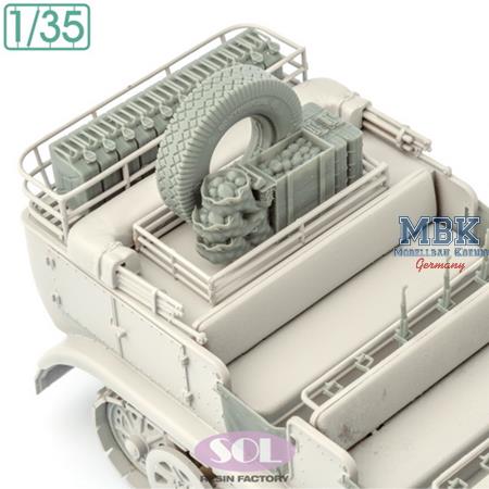 Sd.Kfz.7 Mittlere 8t HALF-TRACK INIT. (for Tamiya)