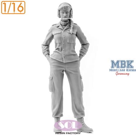 Bundeswehr Tank Female Crew (Berret type) (1:16)