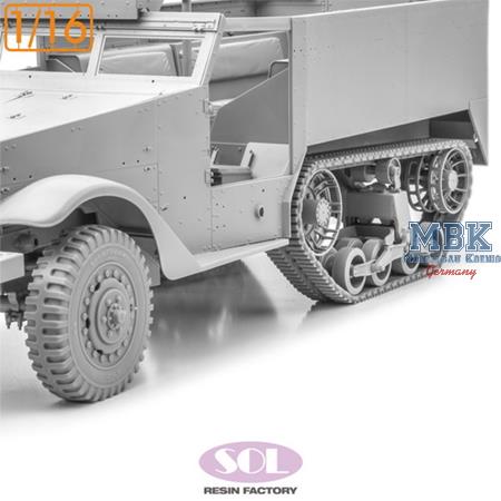 Weighted Wheels & Track for M3A1 - ANDY'S HOBBY