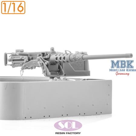 M2 cal.50 Machine Gun for M3/M3A1 (3D) 1:16