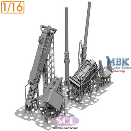 M2 cal.50 Machine Gun for M3/M3A1 (3D) 1:16