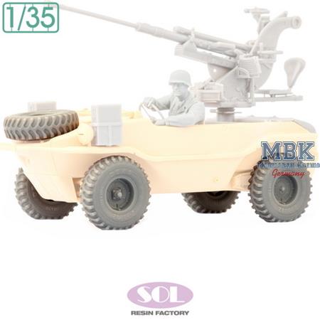 Schwimmwagen Wide type wheel set (For TAMIYA- 3D)