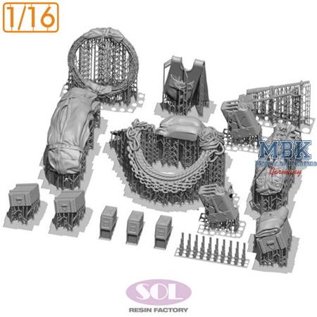 M3A1 Accessory A (3D printed kit) 1:16