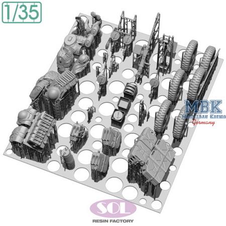 WWII Brit. SAS 1/4 Ton 4x4 Patrol Car Conv. 1:35