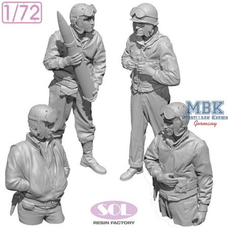 WWII U.S.Army M36 Crew set 1 (1:72)