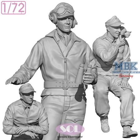 Crew Set for WWII German Sd.kfz. 234/2 (1:72)