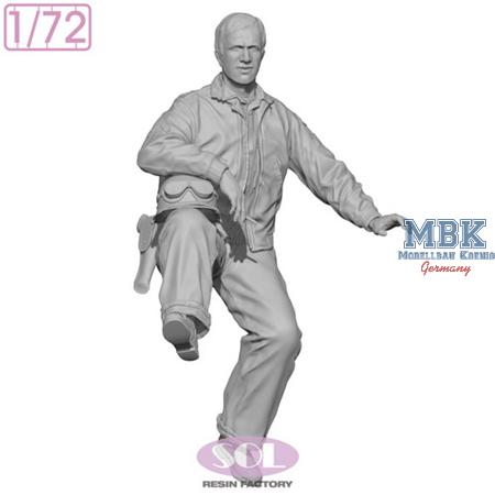 WWII U.S. Army M8 Crew (3D-print) (1:72)