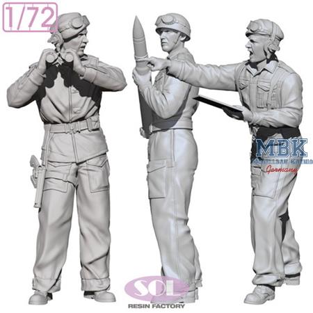 WWII M10 Achilles Crew (1:72)