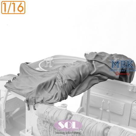 WWII U.S. M3A1 Canvas Tops 1:16