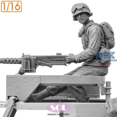 U.S. Army Gunner & M2 cal.50 for M3A1 1:16